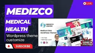 Medizco  Medical Health Dental Care Clinic WordPress Theme customize