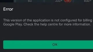 Google Playstore This version of the application is not configured for billing through Problem bgmi