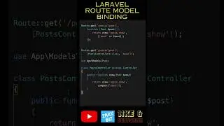 Route Model Binding Laravel Example 