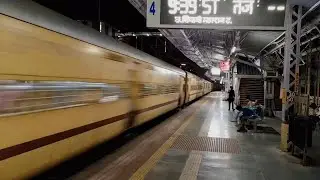 Day & Night Actions In MUMBAI CR By 18 Express Trains Above 110KMPH!! IndianRailways