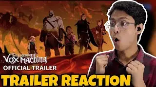 The Legend Of Vox Machina Season 3 - Official Trailer Reaction | Prime Video | Holly Verse