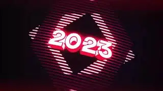 Заставка 2023 год. Интро. Футажи для видео 33