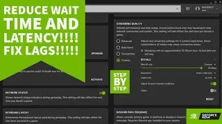 HOW TO FIX LAGS AND REDUCE WAITING TIME IN GeFORCE NOW 2021!!
