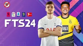 FTS 24 MOBILE™ Offline [300 MB] NEW UPDATE LATEST TRANSFERS & REAL FACES KITS 2024/25 BEST GRAPHICS