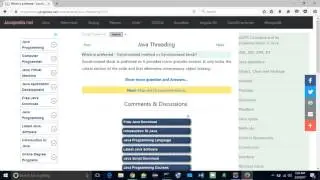 Which is preferred - Synchronized method or Synchronized block?
| javapedia.net