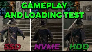 Hogwarts Legacy - Tested on SSD NVME and HDD Comparison Test, Which is Better?