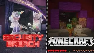 I Remade FNAF SECURITY BREACH: RUIN In Minecraft #fnaf #minecraft #trending