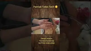 Parmak tatlısı, Ramazan tatlısı, şerbetli tatlılar