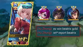 NEW BEATRIX BURST DAMAGE BUILD 2024!! MYTHICAL GLORY RANK - MLBB