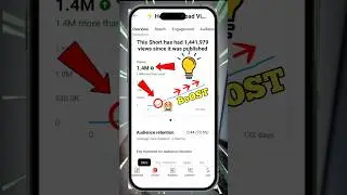 How To BoOST🚀 YouTube Shorts | how to boost youtube video | 