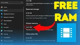 How to Increase 24 GB RAM on PC & Laptop! | Increase Virtual Memory on Windows 11 for Gaming - 2024