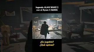 ✅ Jugando ALAN WAKE 2 con el Ryzen 5 5600G ✅ #alanwake2 #ryzen55600g #rolotec