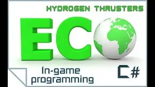 SpaceEngineers ECO for Hydrogen Thrusters