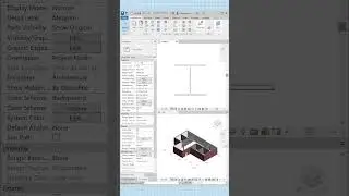 ✨In Revit change the detail level in the 2d or 3d views to alter the columns' preview #revit