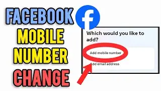 How to change facebook mobile number | Facebook mobile number kesay change krna hai