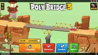 Poly Bridge 3: 1-8 | CR-08
