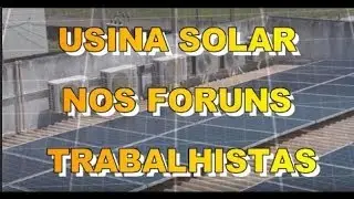 #UsinasSolares