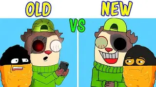 FNF TWISTEDTOES OLD Vs New | FAN-MADE MOD | Gegagedigedagedago Nugget | TWIDDLEFINGER, TRIFLETHUMB