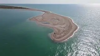 Полёт над Бакальской косой (4К)