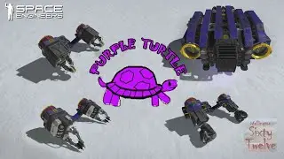 Purple Turtle - Space Engineers Workshop Item