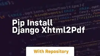 pip install django xhtml2pdf