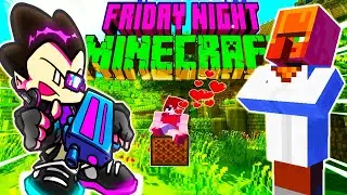 Minecraft vs Friday Night Funkin - Neon Pico vs Villager - FNF in Minecraft