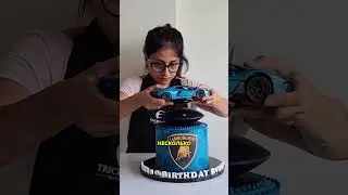 Необычный торт с эффектом невесомости