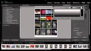 Lightroom CC - Printing a Contact Sheet of Photographs | Adobe Lightroom