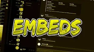 EMBEDS | Discord Bot Coding Tutorial #3 (Node JS & Discord JS)