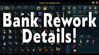 Runescape 3 Bank Rework - Placeholders/UI Changes!