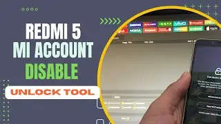 redmi 5 mi account remove unlock tool