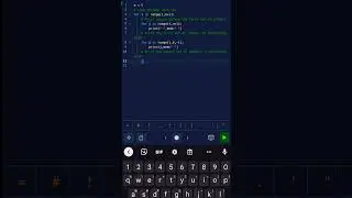 Palindrome Pyramid || Simple Python Code || 