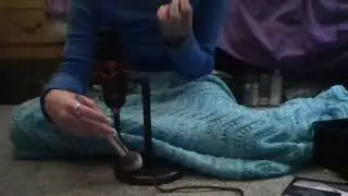 ASMR ~Noodle~ NEW MIC Test! Majority RS PRO Mic Brushing, whispers, nail taps and crinkles