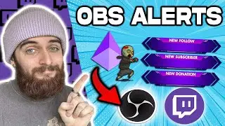 How To EASILY Set Up Twitch ALERTS In OBS Studio (in under 5 minutes)