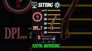 New Settings ⚙️| Redmi Note 13 Pro📲 Sensi + Dpi || 2024 Free Fire ⚡ Highlights