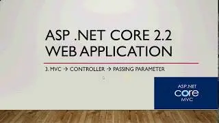 7. ASP .NET Core:  Controller and HTTP request parameters