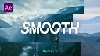 Elegant Smooth Slideshow in After Effects - After Effects Tutorial