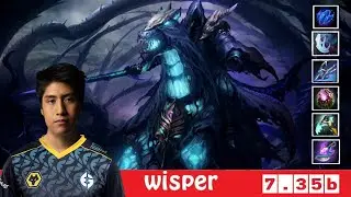 [DOTA 2] OG.Wisper the ABADDON [OFFLANE] [7.35b]