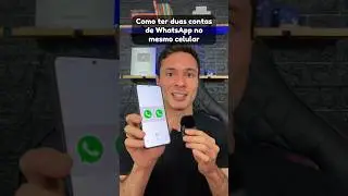 Como ter duas contas de WhatsApp no mesmo celular 📲 #dicas #celular #whatsapp #androidtips #truques