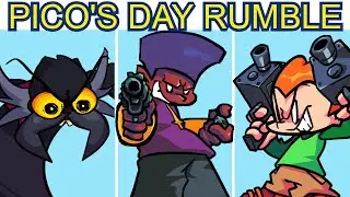 FNF : Pico's Day Rumble [Pico Day Mod Jam] VS.Cassandra, Darnell,Nene & Tankman [MOD/HARD]