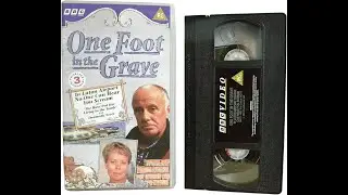VHS Opening and Closing to One Foot in the Grave In Luton Airport No One Can Hear You Scream UK VHS
