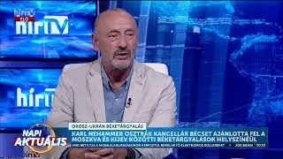 Napi aktuális - Horváth József (2024-09-06) - HÍR TV