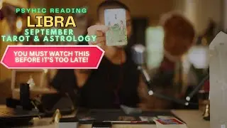 LIBRA! A SECRET WILL BE REVEALED OMG!SEPTEMBER TAROT HOROSCOPE
