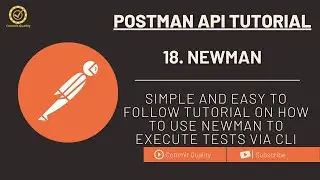 Postman API Testing Tutorial 18 - How to use Newman