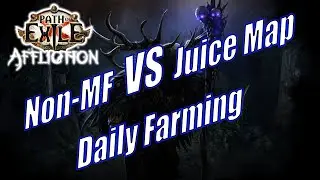 Non-MF Juice Map Farming , ran out currency  T T [ Path of Exile 3.23 Affliction ]