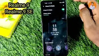 How To Enable Always On Display in Realme 9 , Realme 9 SE Main Always On Display , Always On Display