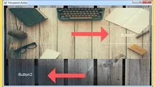 VB.NET - How To Make Transparent Button In Visual Basic.Net [ with source code ]