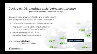 Architecture of a Distributed SQL Database vs PostgreSQL