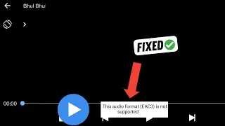 Fix Mx Player eac3 audio is not supported | Mx Player This format of audio is not supported