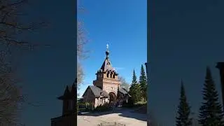 Эстония! Пасха ! Пюхтица. Православный  женский монастырь.